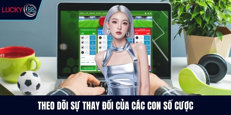 Theo dõi sự thay đổi của các con số cược